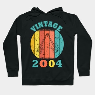 Retro 20 Years Old Guitar Lover Hoodie